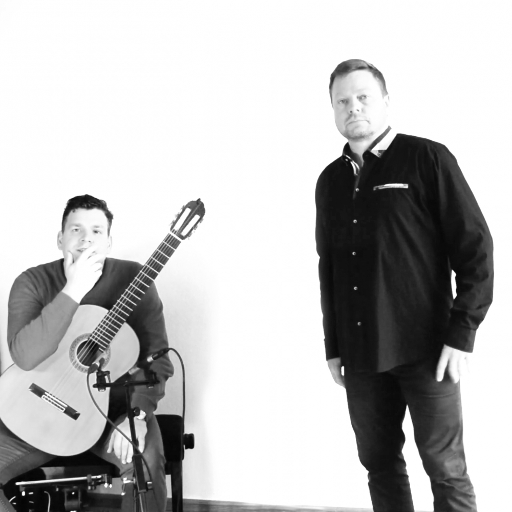 Oliver Thedieck (Gitarre) und Oliver Munique (Bariton)