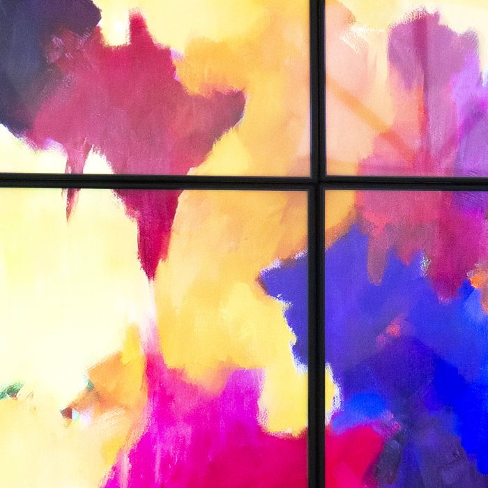 Ausstellung von Paul Havermann mit Musik zur Videoinstallation